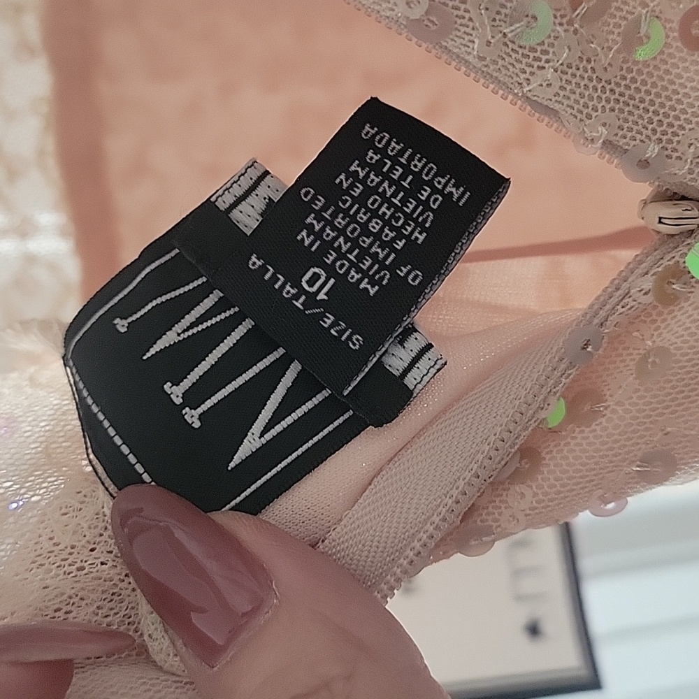 NW NIGHTWAY FORMAL blush size 10 - Picture 6 of 9